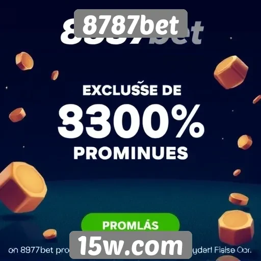 Plataforma 8787bet apresenta promoções atrativas