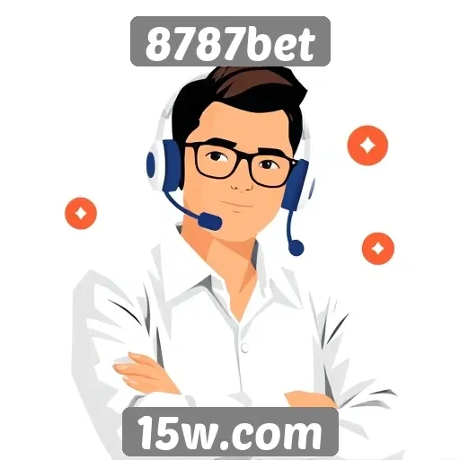 Suporte ao cliente da 8787bet é eficiente e acessível